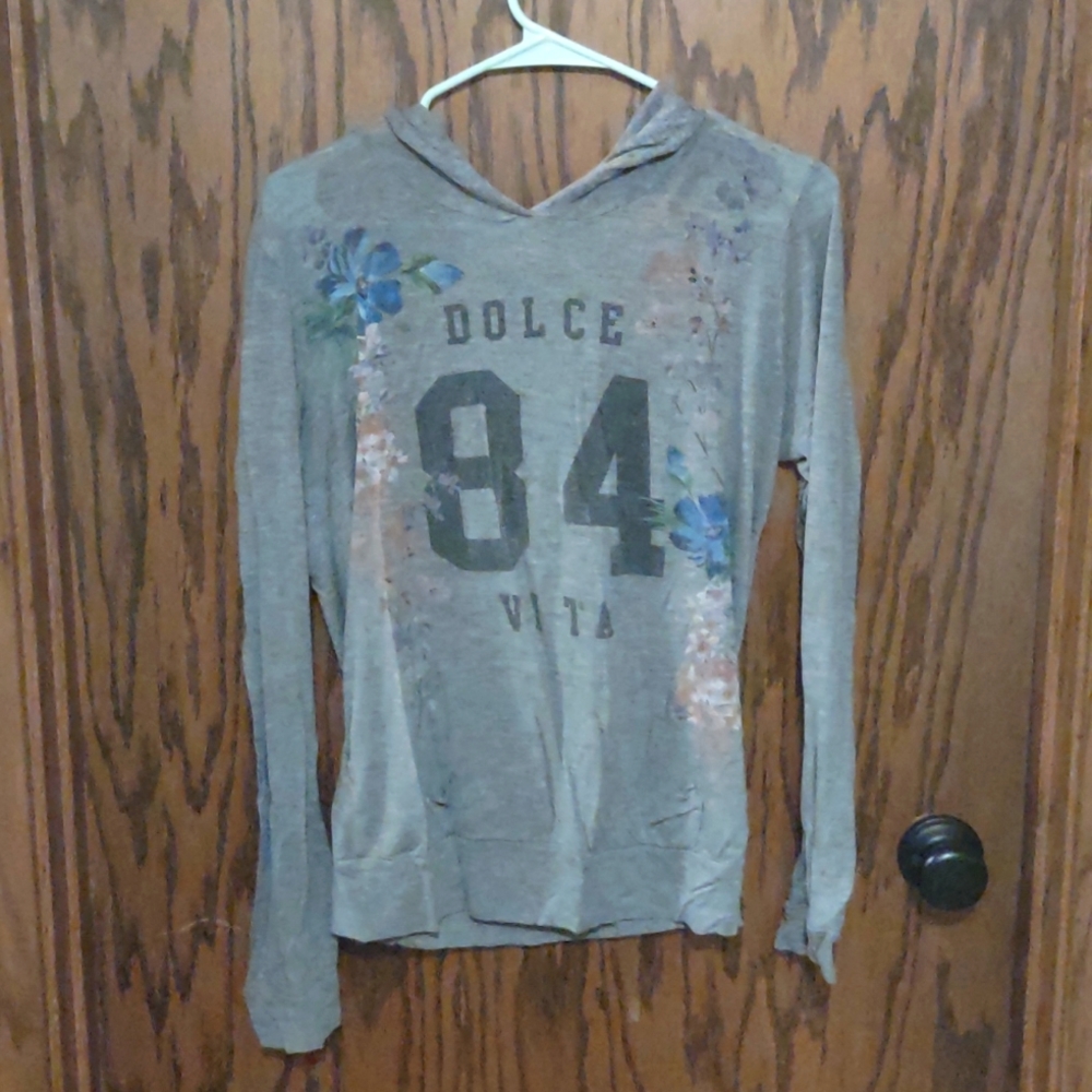 Grey Long-Sleeve Shirt